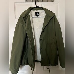 NWOT BDG Hooded Fleece-lined Field Jacket